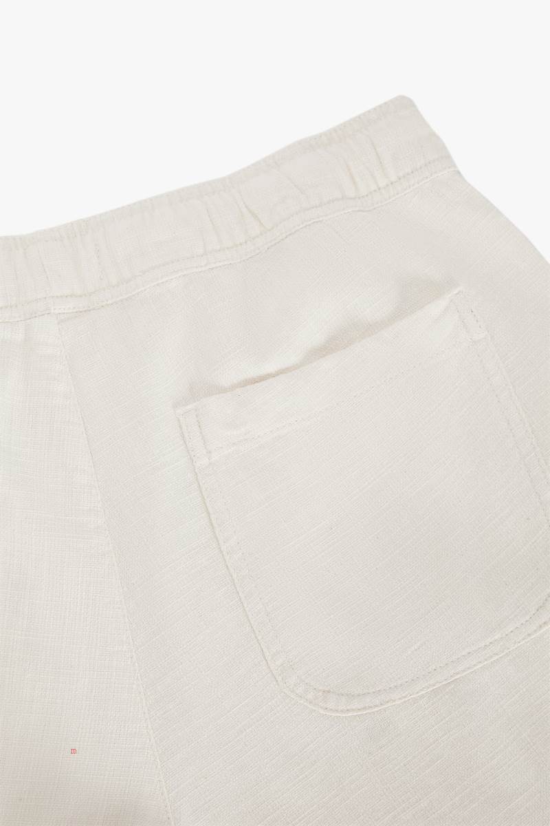 ZARA JOGGER WAIST RUSTIC Byxor Herr Grå Vita | HBIJC-0413