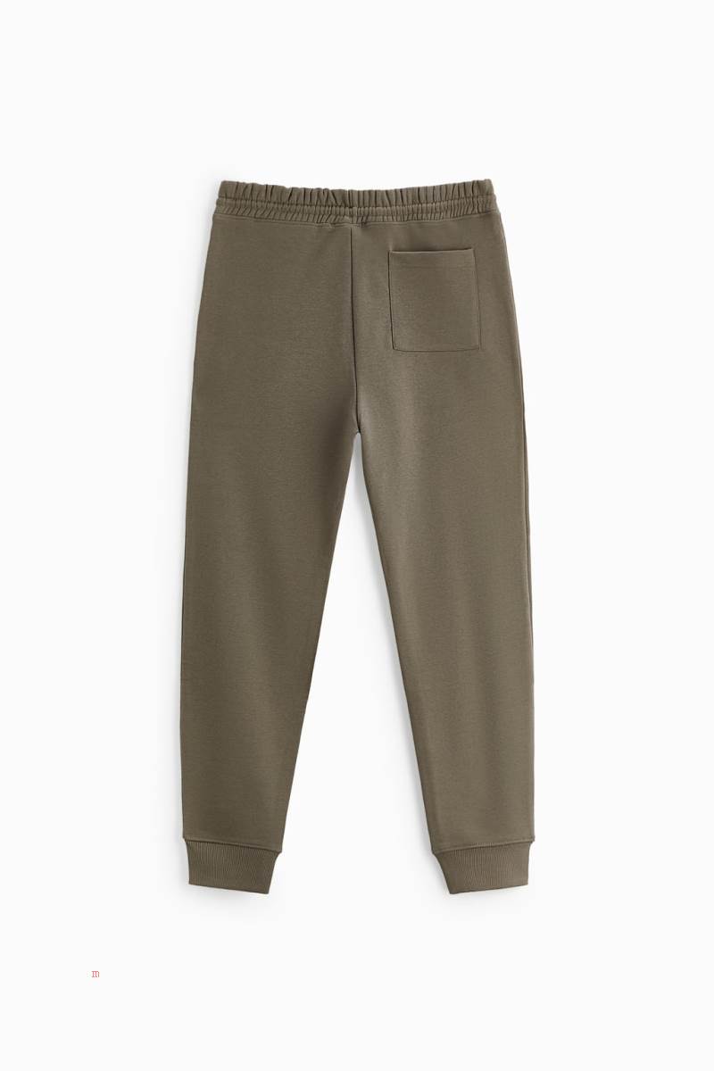 ZARA JOGGING WITH ZIPS Byxor Herr Grå | YQXIC-7489