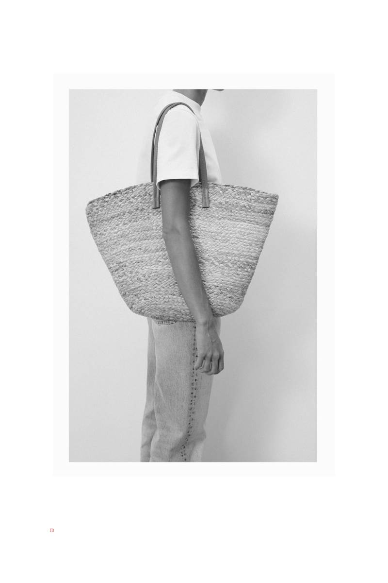 ZARA JUTE Toteväska Dam Orange | SMKCN-7593