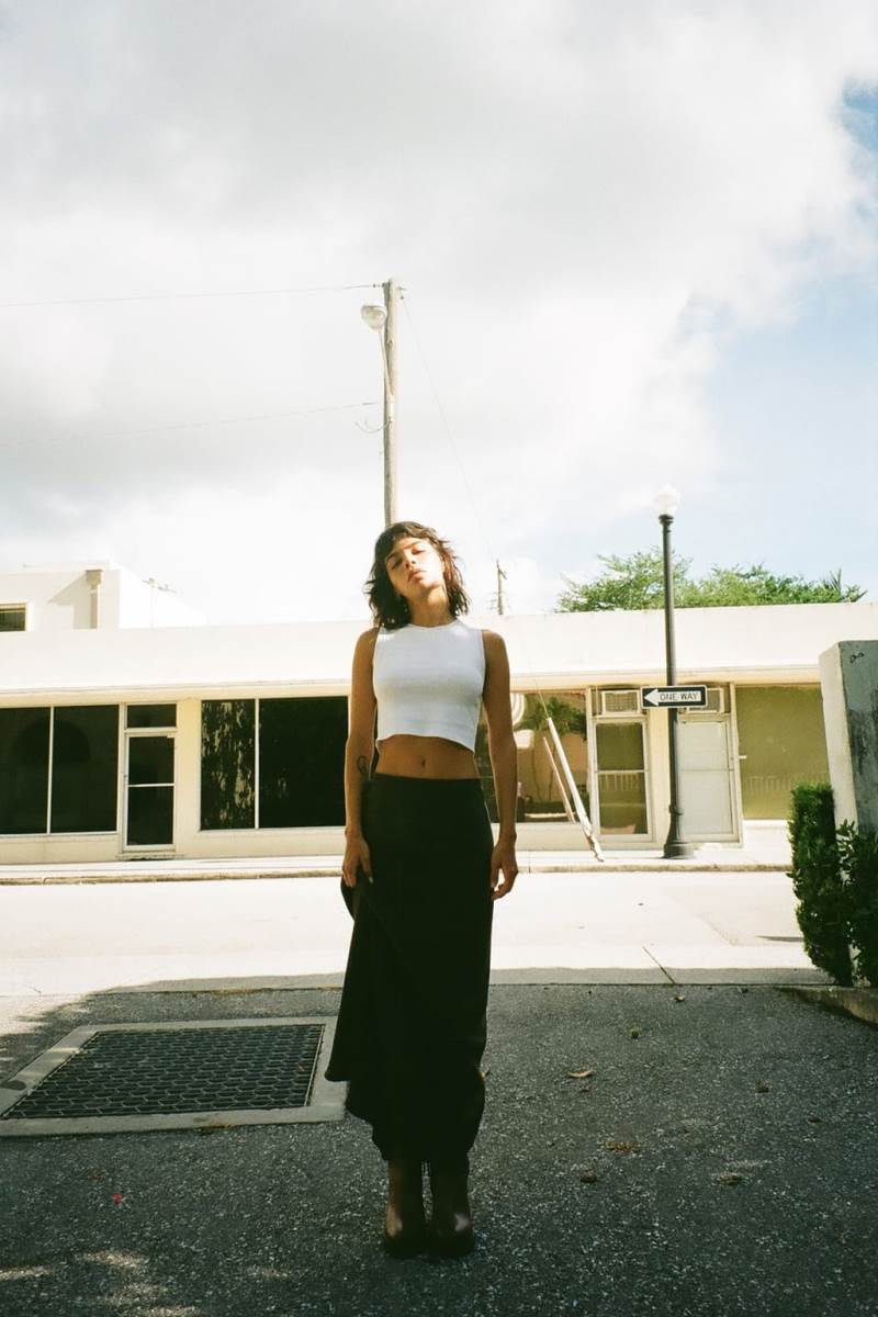 ZARA KNIT Crop Top Dam Vita | BXYRS-3608