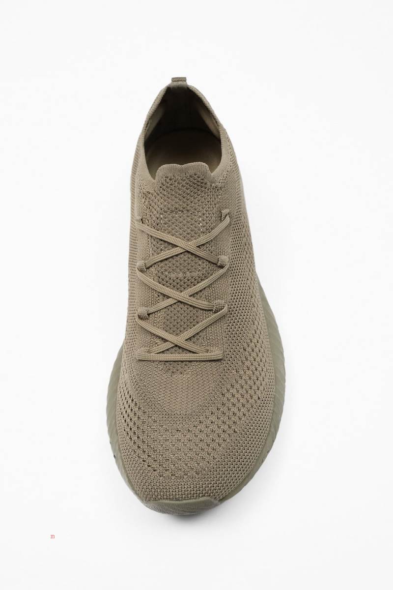 ZARA KNIT FABRIC RUNNING Träningsskor Herr Grå | GIVTW-2657