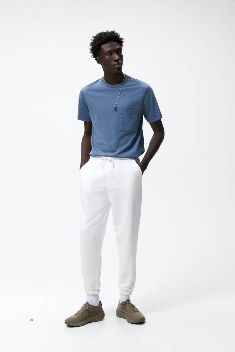 ZARA KNIT FABRIC RUNNING Träningsskor Herr Grå | GIVTW-2657