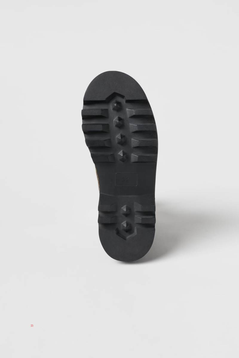 ZARA LEATHER Ankelboots Tjej Bruna | RIQLP-8190