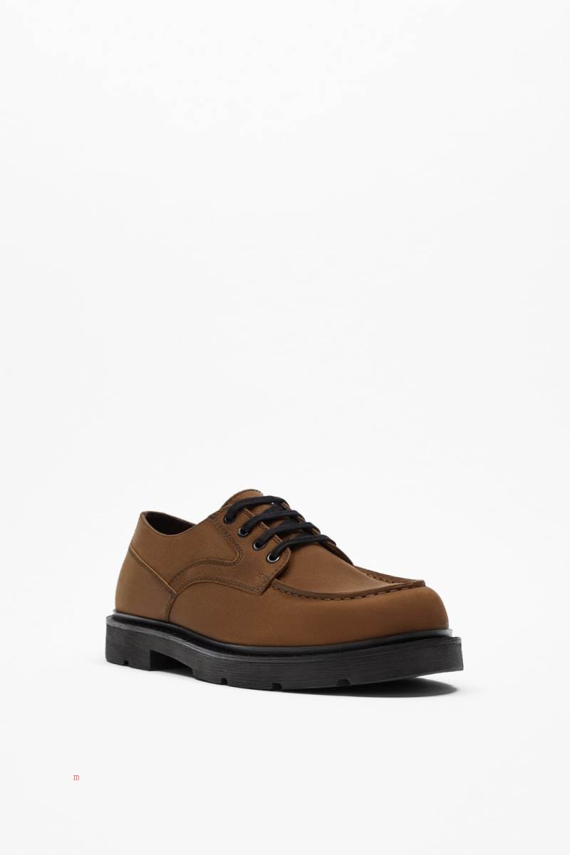 ZARA LEATHER CASUAL SHOE Mockasiner Herr Bruna | BSJLG-5036