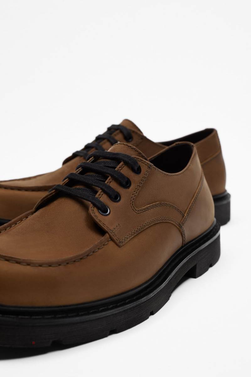 ZARA LEATHER CASUAL SHOE Mockasiner Herr Bruna | BSJLG-5036