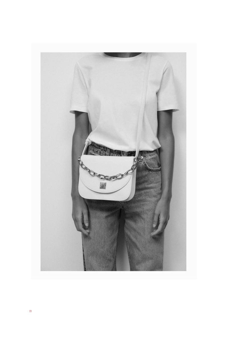 ZARA LEATHER Crossbody Väska Dam Vita | PHEXR-0763