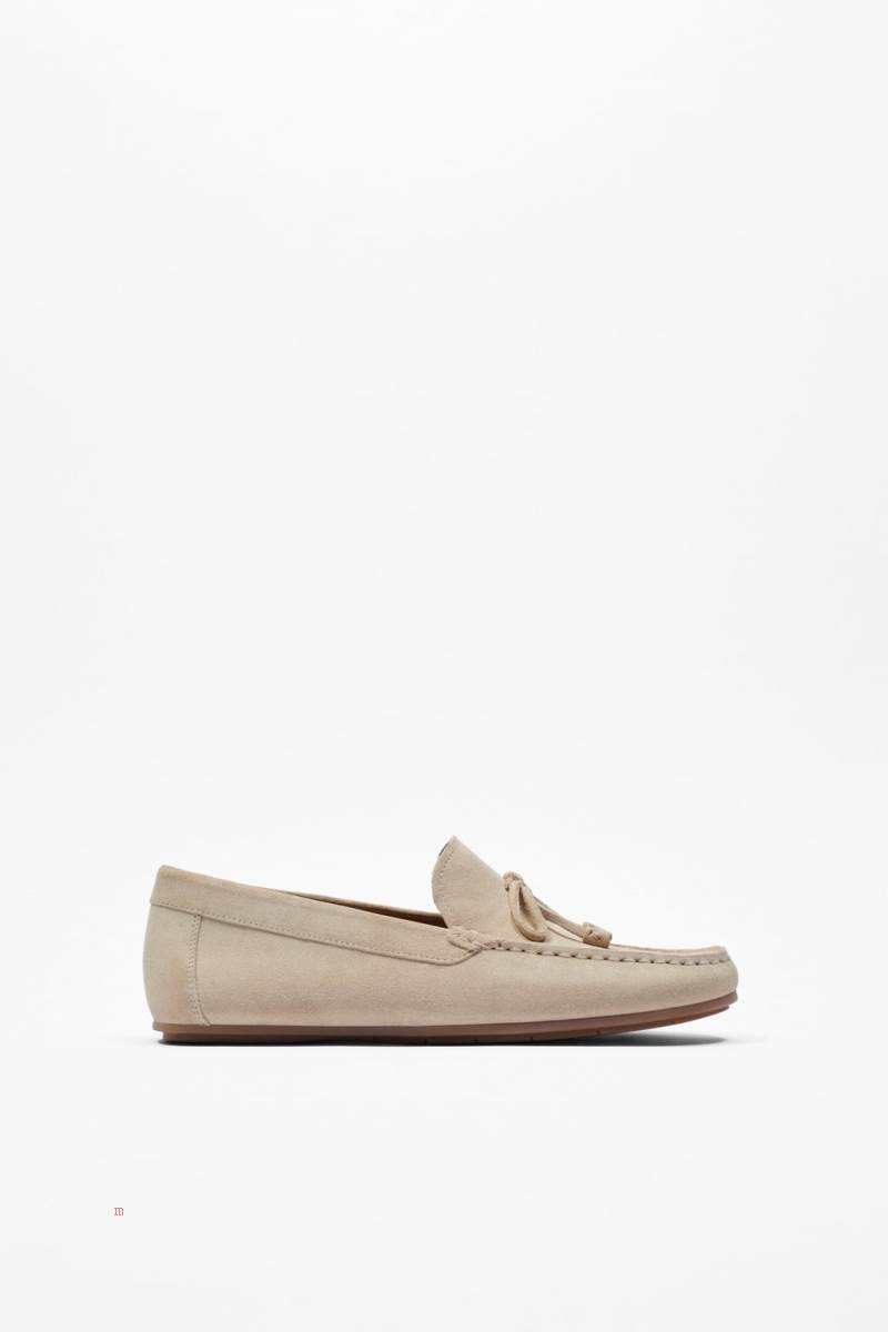 ZARA LEATHER DRIVING Loafers Herr Vita | TFNED-1056