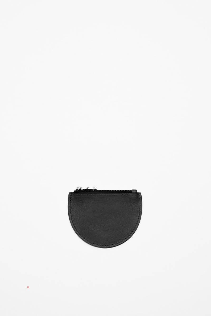 ZARA LEATHER Plånbok Herr Svarta | HRAWC-2781