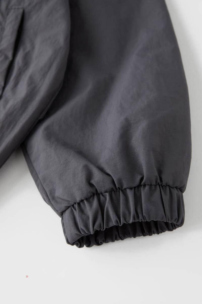 ZARA LIGHTWEIGHT NYLON Jacka Pojke Mörkgrå | DRKXB-6348