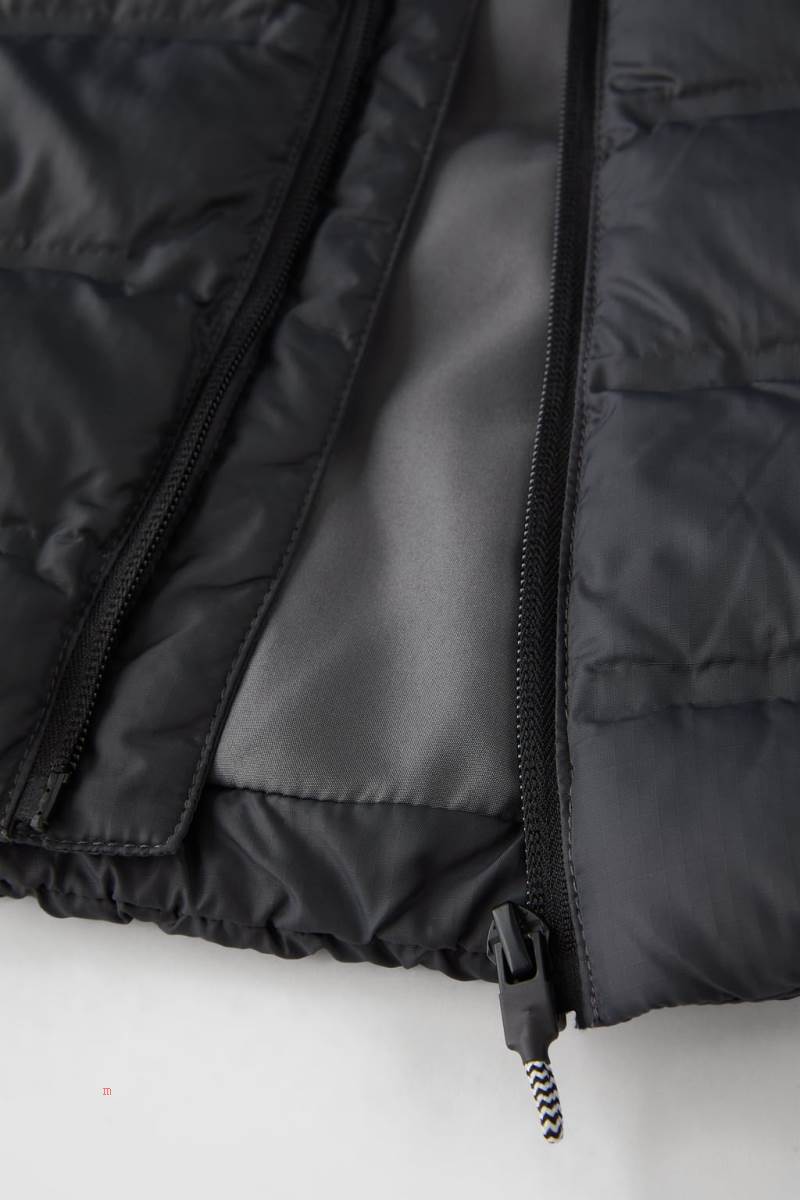 ZARA LIGHTWEIGHT THERMO-SEALED PUFFER WITH RIPSTOP DETAILS Rockar Pojke Grå | MVKGI-6713
