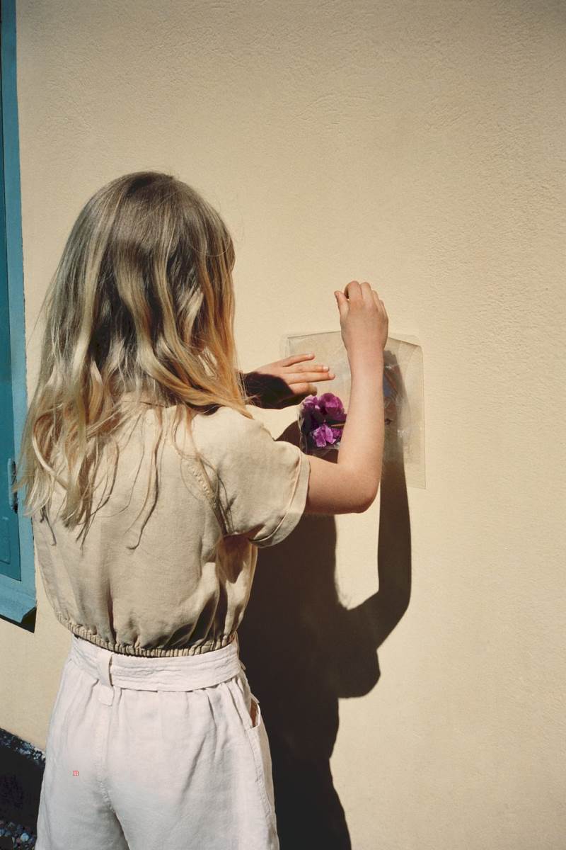 ZARA LINEN WITH POCKET Blusar Tjej Bruna | SVCKL-9706