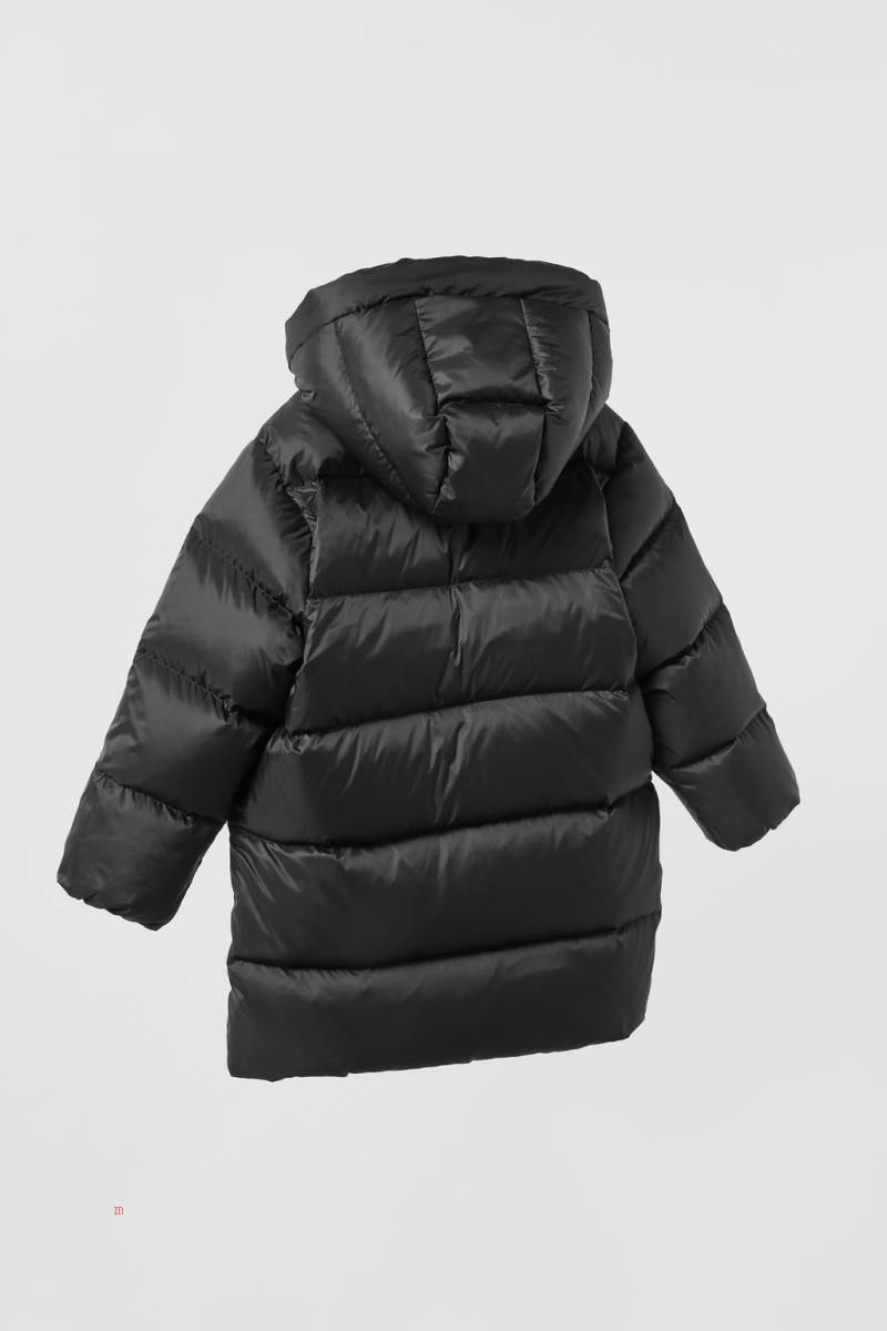 ZARA LONG DOWN Pufferjacka Pojke Svarta | MZWTB-0697