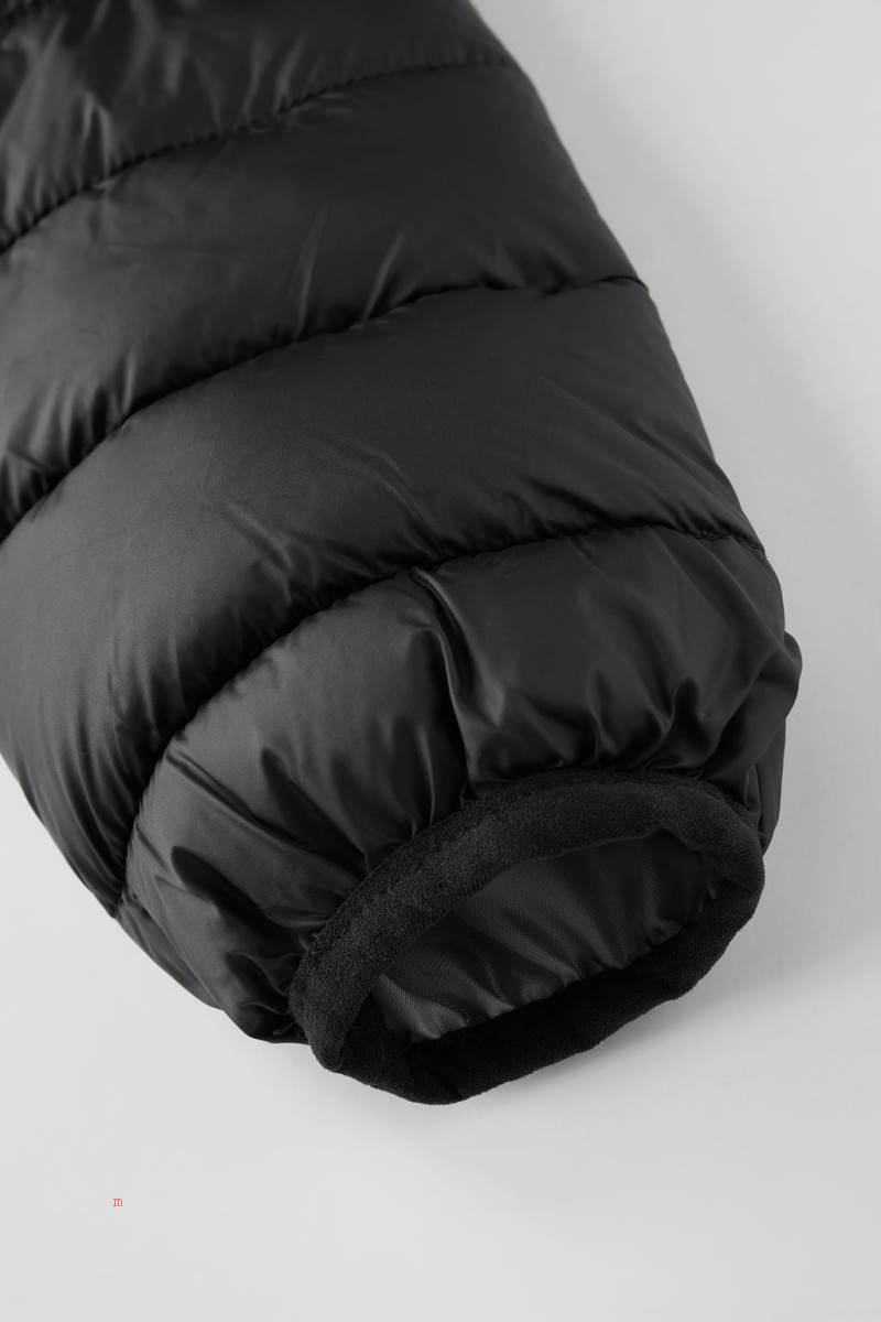 ZARA LONG EXTRA-LIGHT PUFFER Rockar Pojke Svarta | UBMJQ-9684