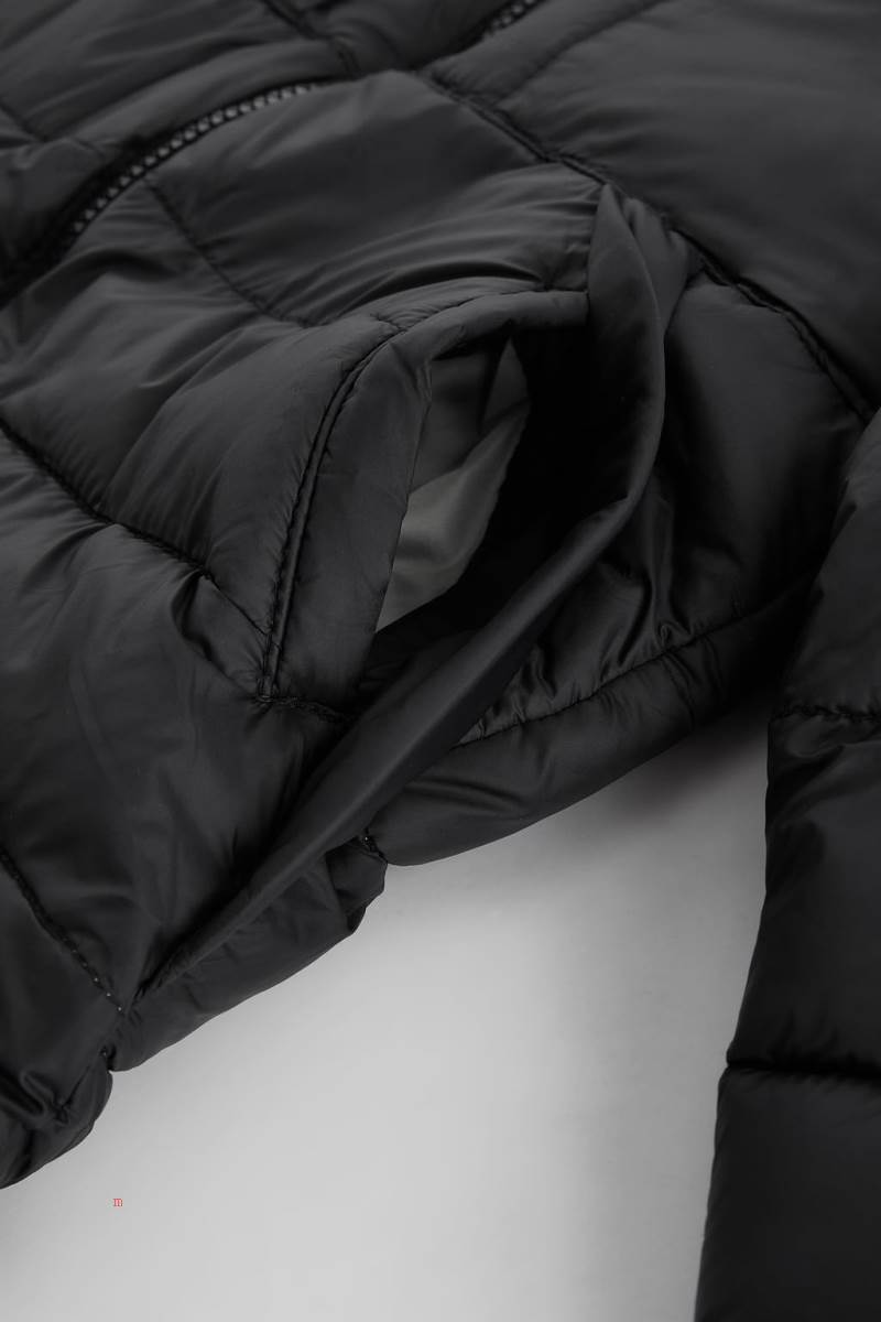 ZARA LONG EXTRA-LIGHT PUFFER Rockar Pojke Svarta | UBMJQ-9684