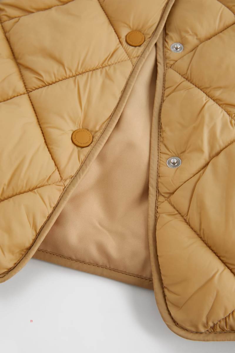 ZARA LONG PUFFER Rockar Tjej Gula | FDZLS-4701