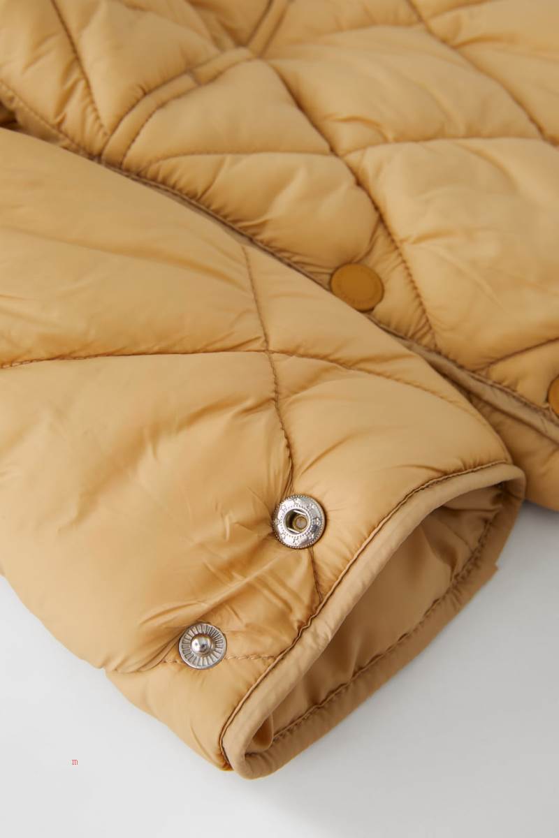 ZARA LONG PUFFER Rockar Tjej Gula | FDZLS-4701