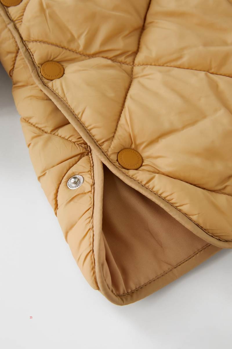 ZARA LONG PUFFER Rockar Tjej Gula | FDZLS-4701