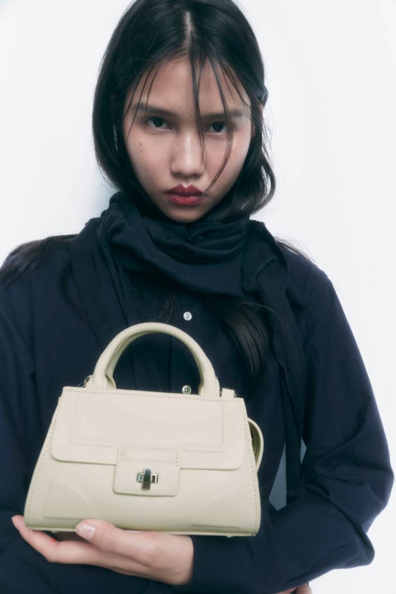 ZARA MINI Crossbody Väska Dam Vita | KCBJR-0172