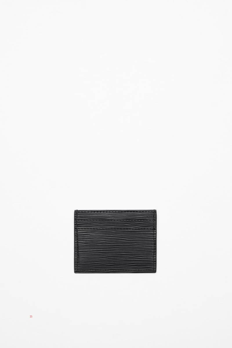 ZARA MONOCHROME EMBOSSED CARD HOLDER Plånbok Herr Svarta | SBQMV-2180