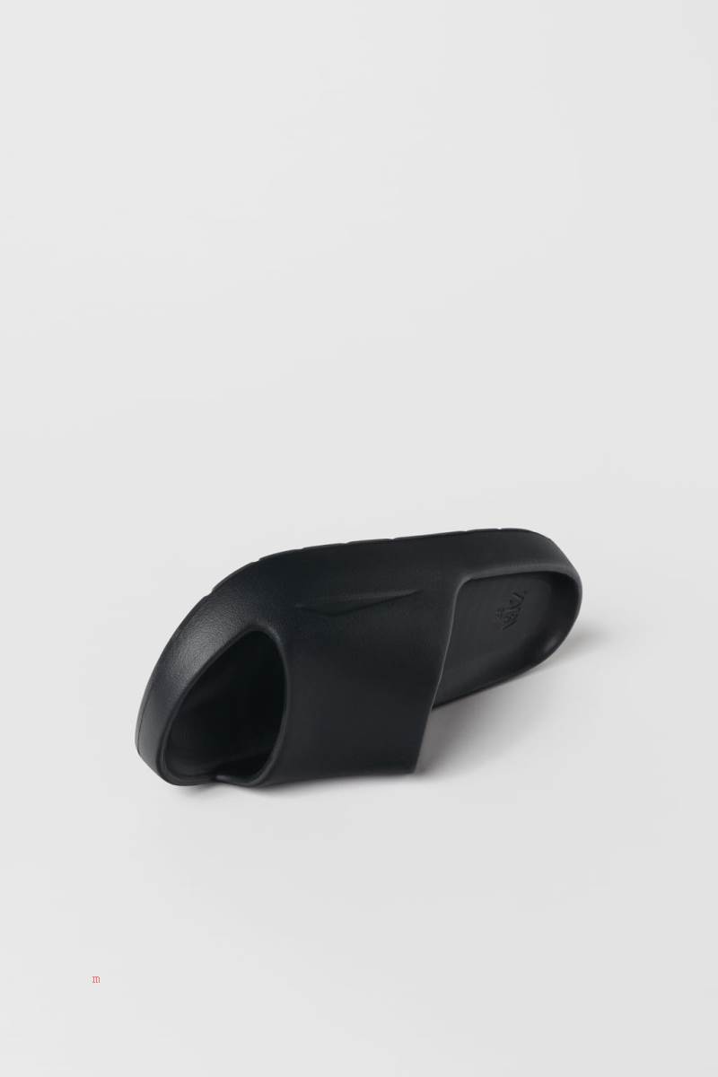 ZARA MONOCHROME POOL Sandaler Tjej Svarta | TARSU-6138