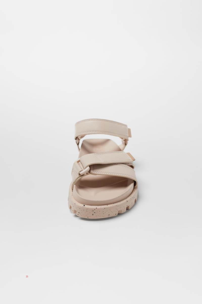 ZARA MONOCHROME Sandaler Tjej Vita | XBQOV-0357