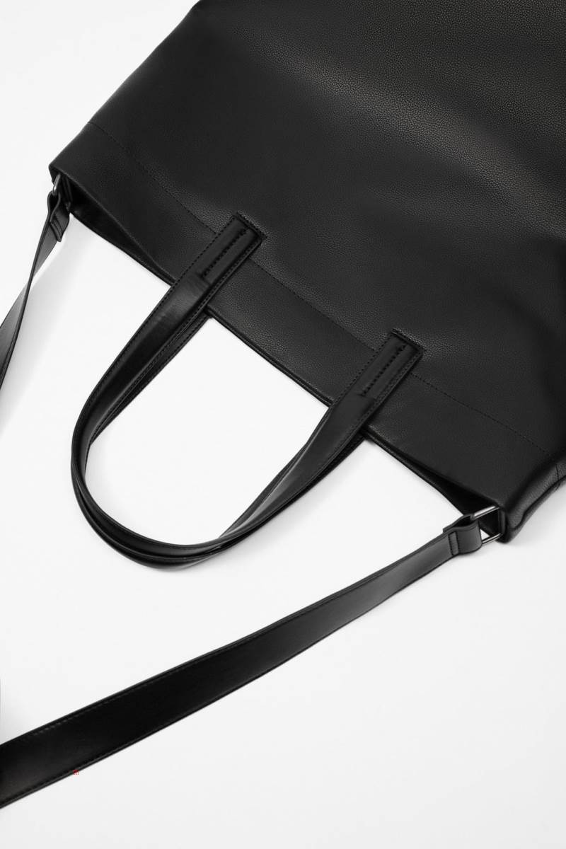 ZARA MONOCHROME Toteväska Herr Svarta | SIHAL-8409