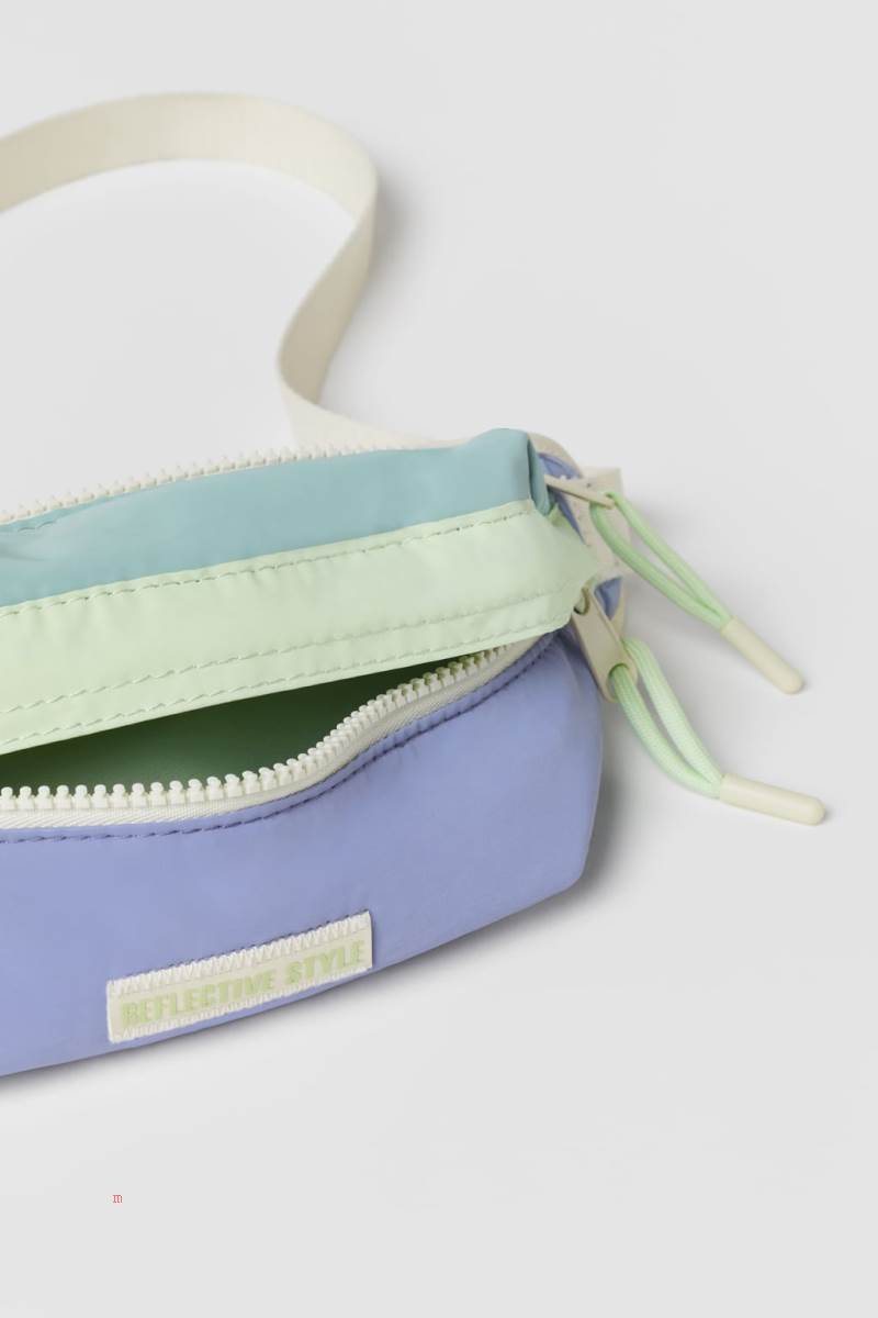 ZARA MULTICOLOURED Bältesväska Pojke Beige | HUBVD-3074