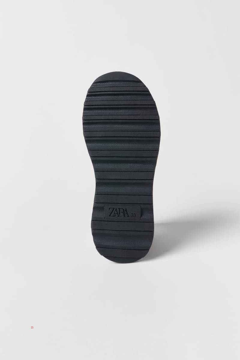 ZARA MULTICOLOURED Sneakers Tjej Olika Färger Röda | DZTMU-1793