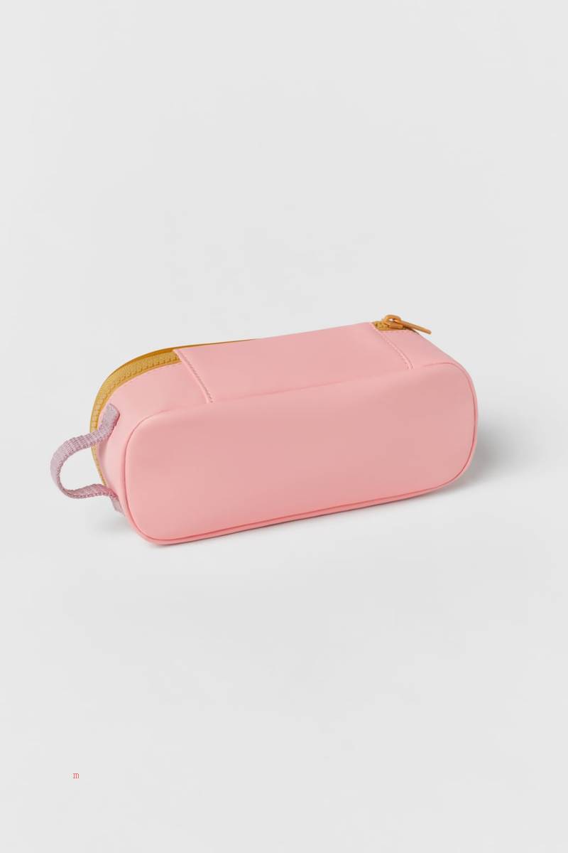 ZARA MULTIPURPOSE PENCIL CASE Handväska Tjej Olika Färger Röda | FWOUI-6507
