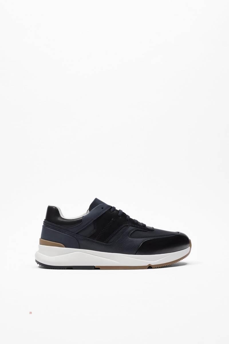 ZARA MULTI-PIECE RUNNING Träningsskor Herr Marinblå Blå | HEUJD-4031