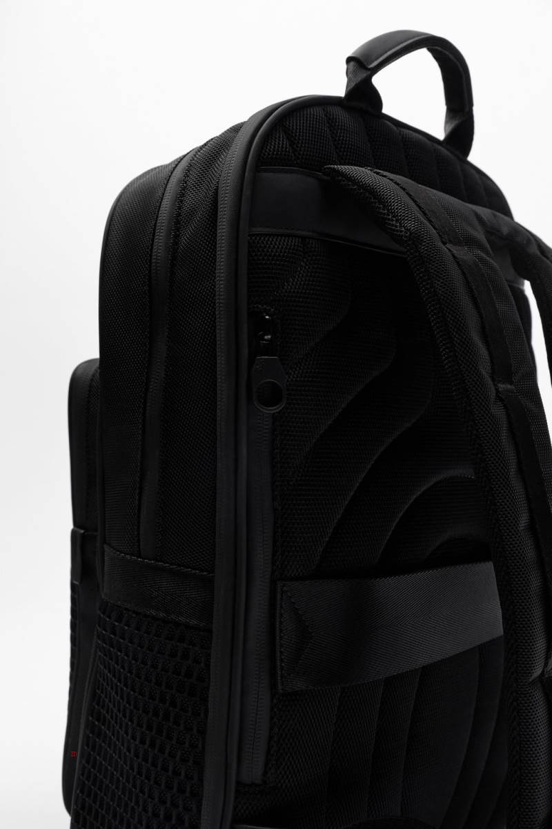 ZARA MULTI-POCKET Ryggsäck Herr Svarta | PCZXL-1502