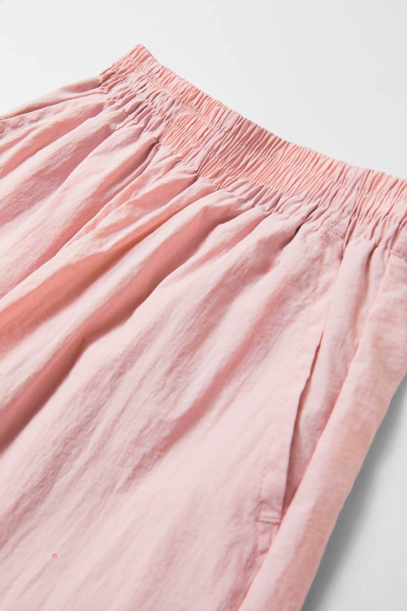 ZARA NYLON Byxor Tjej Rosa | HCJEV-7486