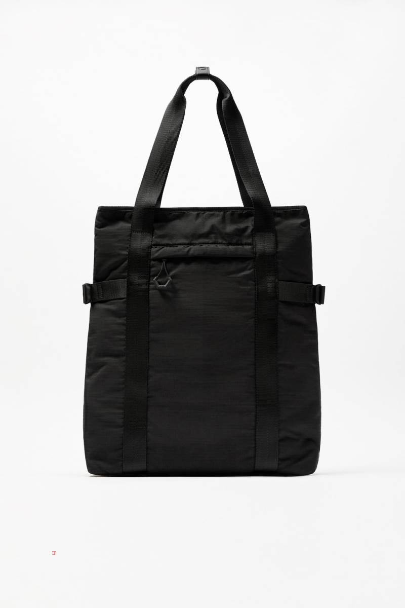 ZARA NYLON Toteväska Herr Svarta | ALJEH-0698
