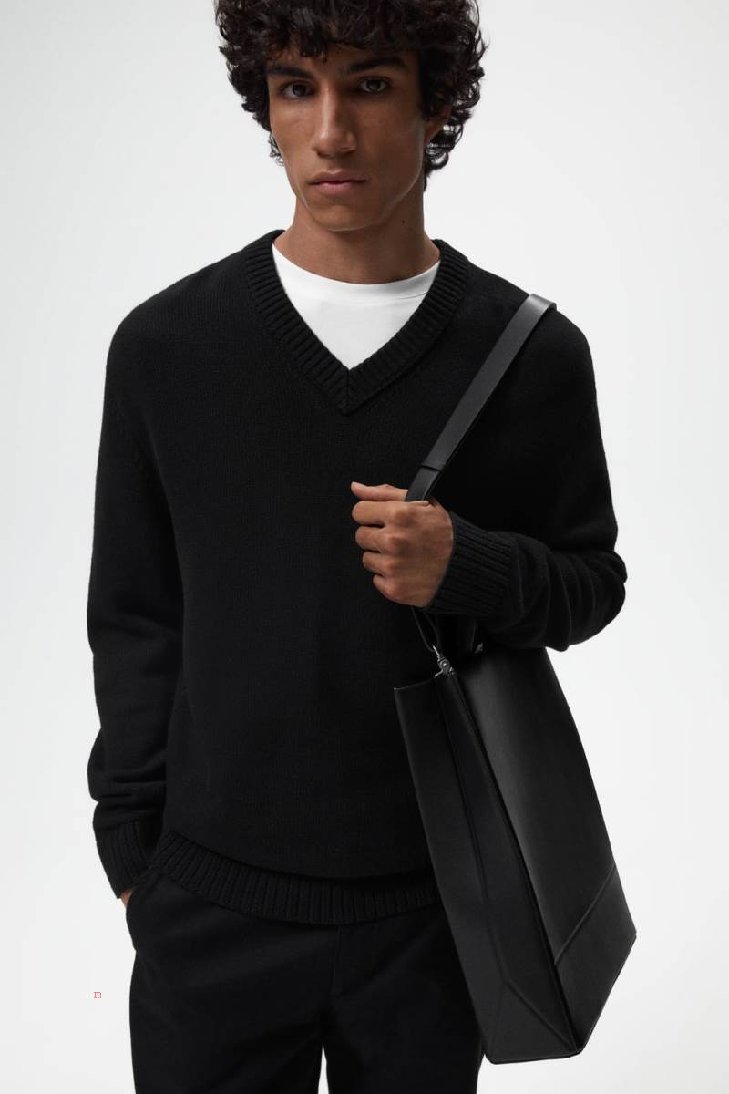 ZARA ORIGAMI Toteväska Herr Svarta | ZIJVB-3964
