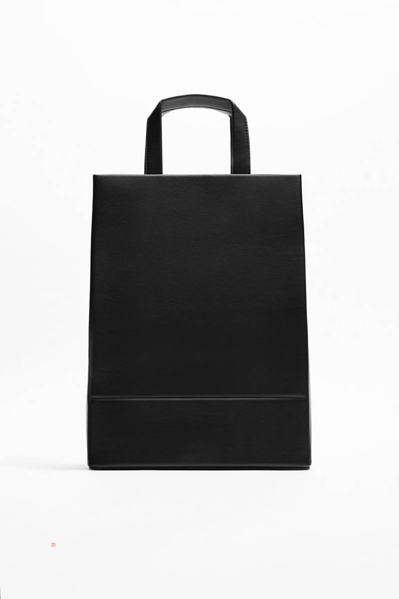ZARA ORIGAMI Toteväska Herr Svarta | ZIJVB-3964