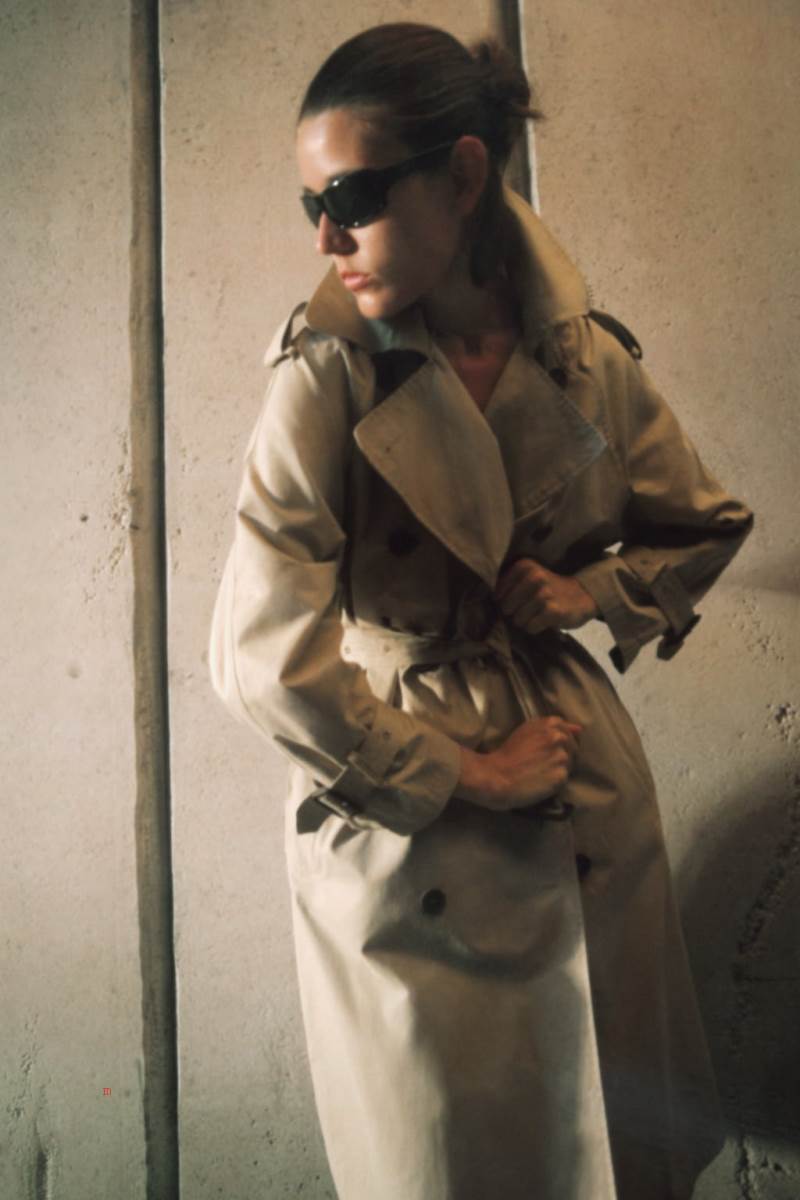 ZARA OVERSIZE DOUBLE-BREASTED TRENCH Rockar Dam Beige | HOLVD-8302