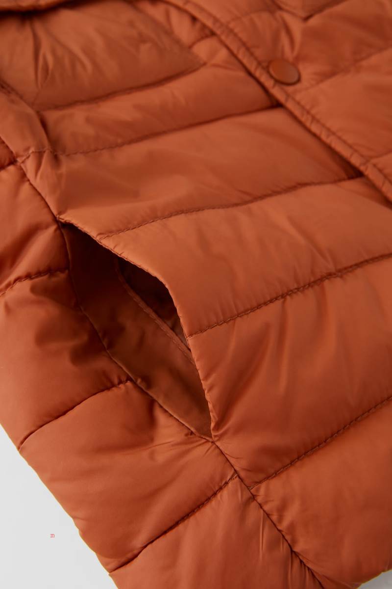 ZARA PADDED WITH GUSSETS Kostym Gilet Pojke Mörkröda | HPTDQ-8396