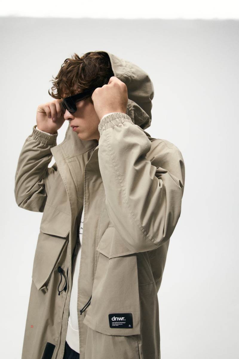 ZARA PARKA WITH POCKETS Vinterjackor Herr Bruna | QNVXH-0853