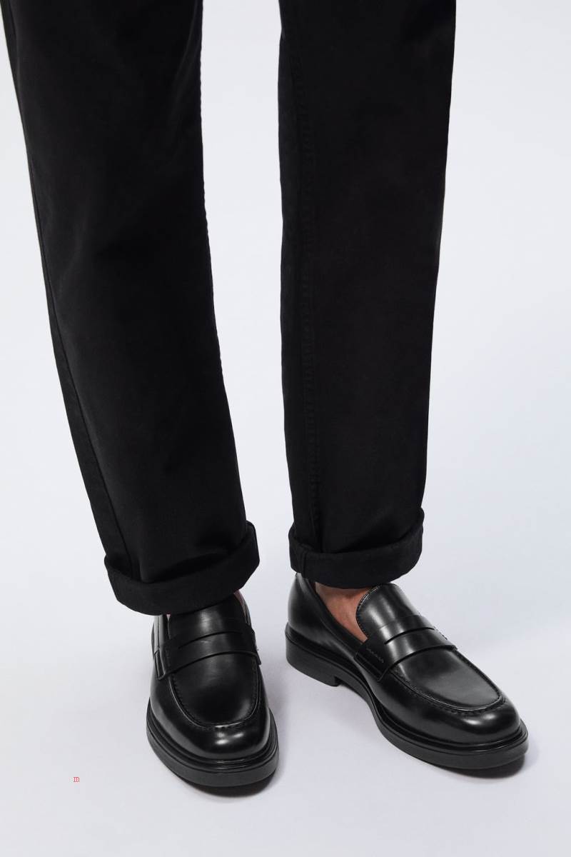 ZARA PENNY Loafers Herr Svarta | UDXAG-3957