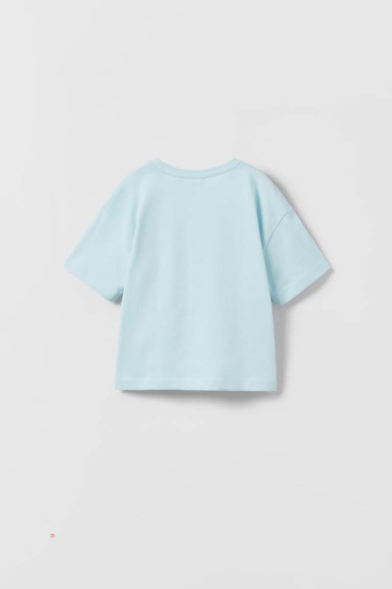 ZARA PIKACHU POKÉMON TM © NINTENDO T-shirt Pojke Blå | AMVFE-3482