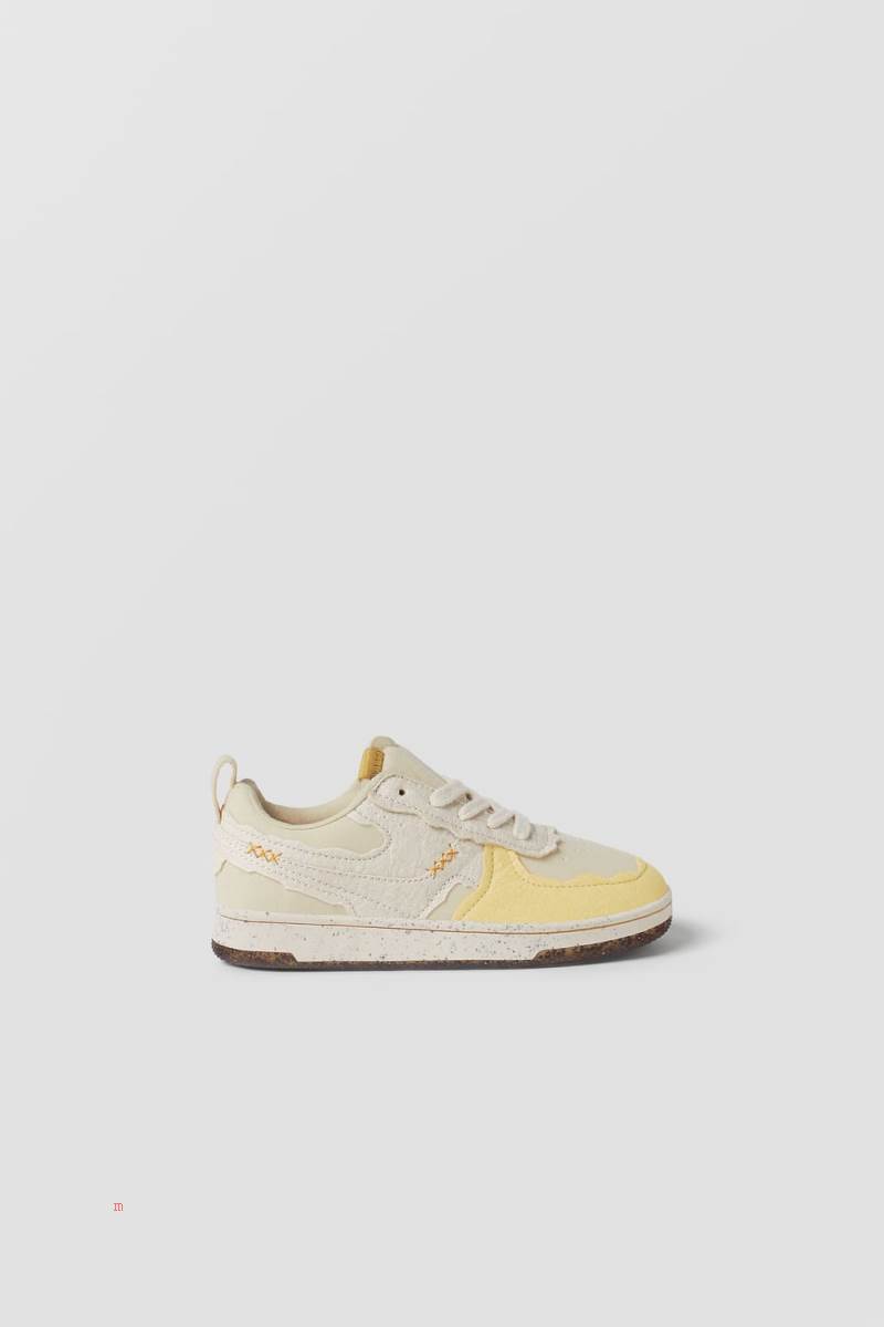 ZARA PIÑATEX® X ZARA Sneakers Pojke Olika Färger Röda | WUOSY-5492