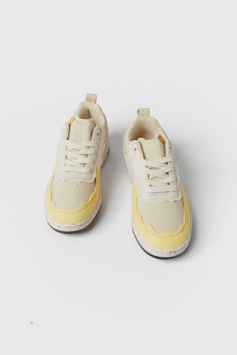 ZARA PIÑATEX® X ZARA Sneakers Tjej Olika Färger Röda | OKIHR-6485