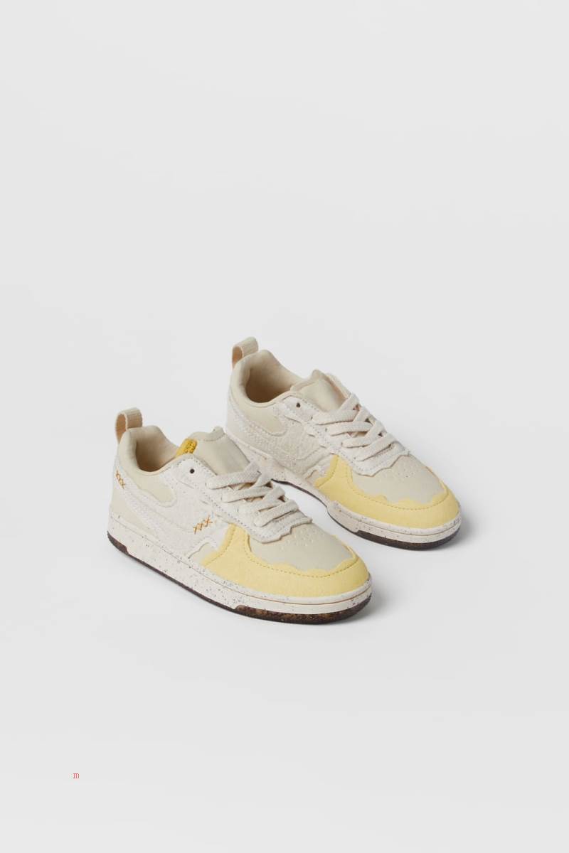 ZARA PIÑATEX® X ZARA Sneakers Tjej Olika Färger Röda | OKIHR-6485