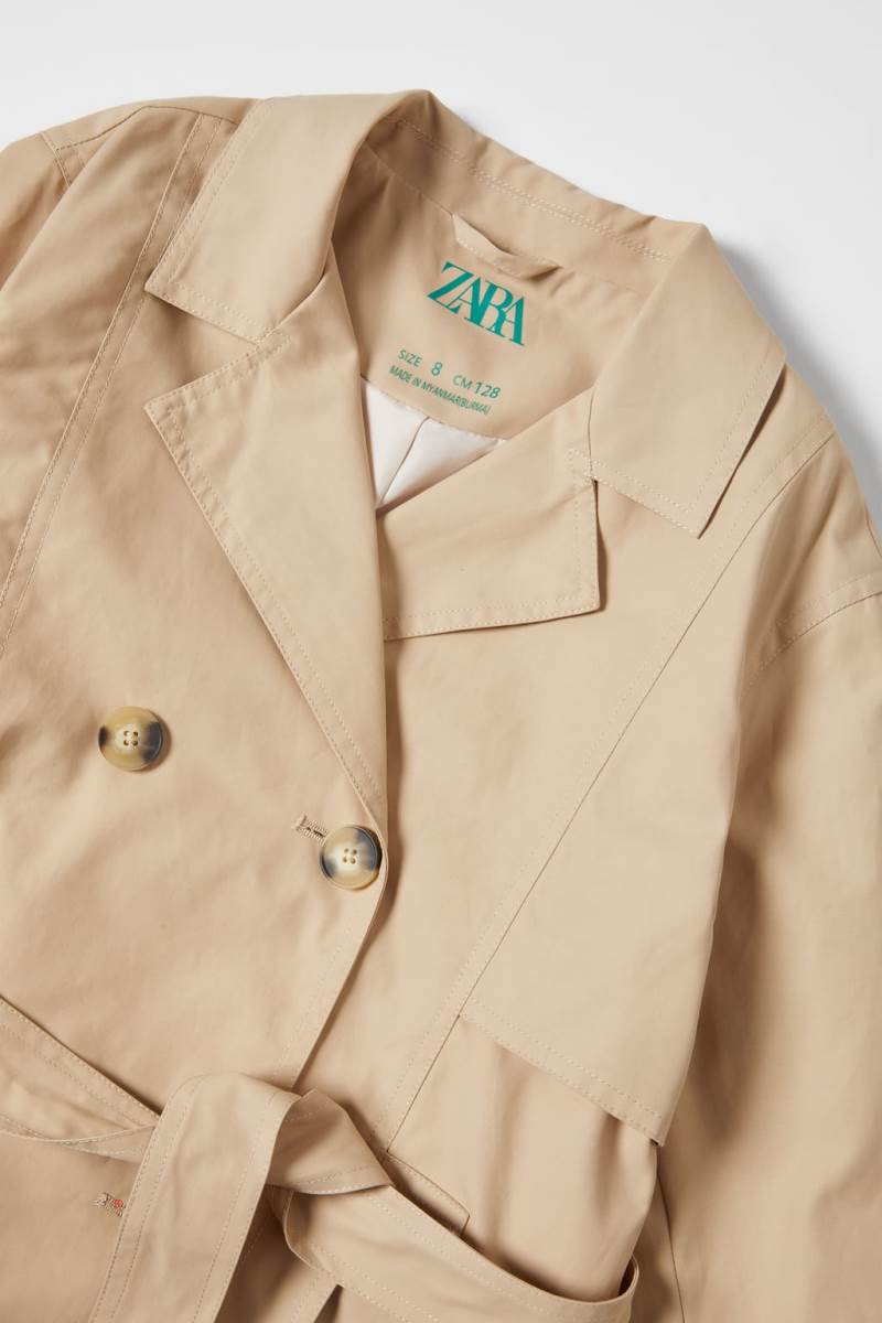 ZARA PLAIN TRENCH Rockar Tjej Bruna | YXHDI-9415