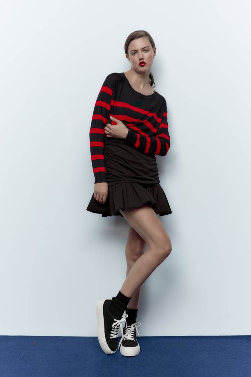 ZARA PLATFORM Träningsskor Dam Svarta | FVYLS-1470