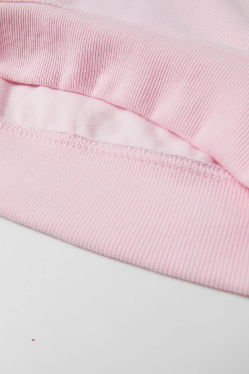 ZARA PLUSH HOODIE AND TROUSERS SET Hoodie Tjej Rosa | IGWSN-0173