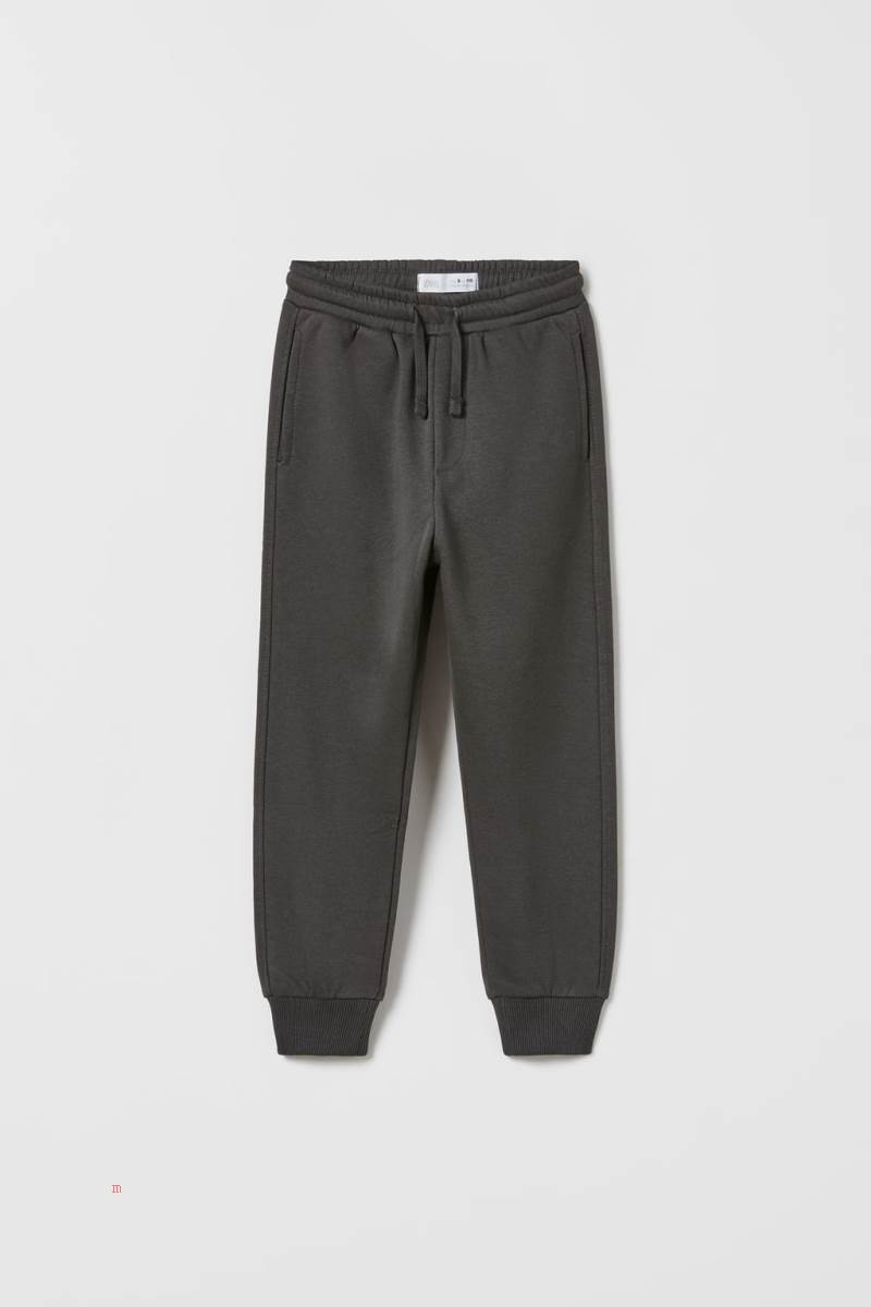 ZARA PLUSH HOODIE AND TROUSERS SET Hoodie Pojke Mörkgrå | OUKMC-2197