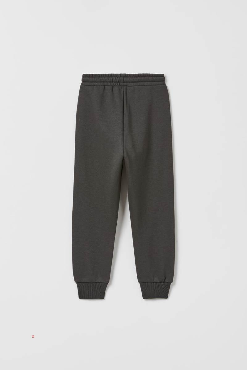ZARA PLUSH HOODIE AND TROUSERS SET Hoodie Pojke Mörkgrå | OUKMC-2197