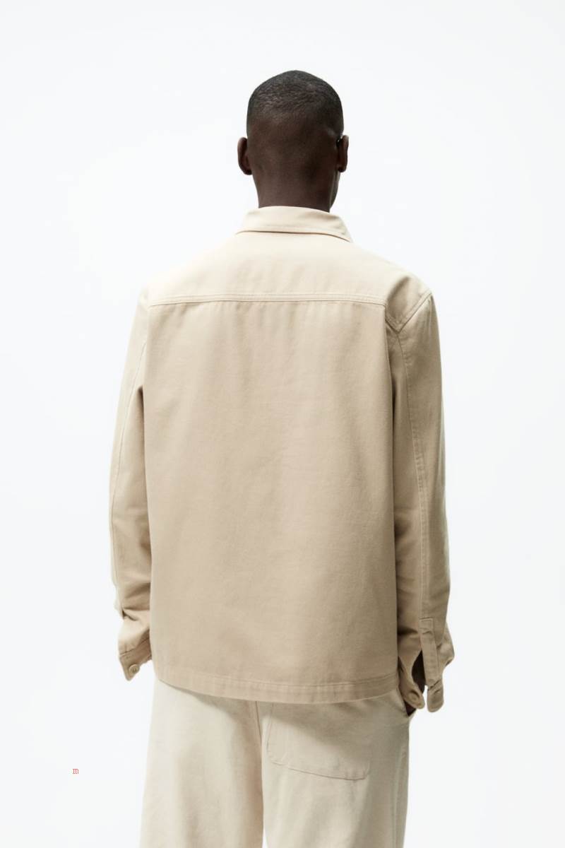 ZARA POCKETS Övertröja Herr Bruna | IFZOB-8420