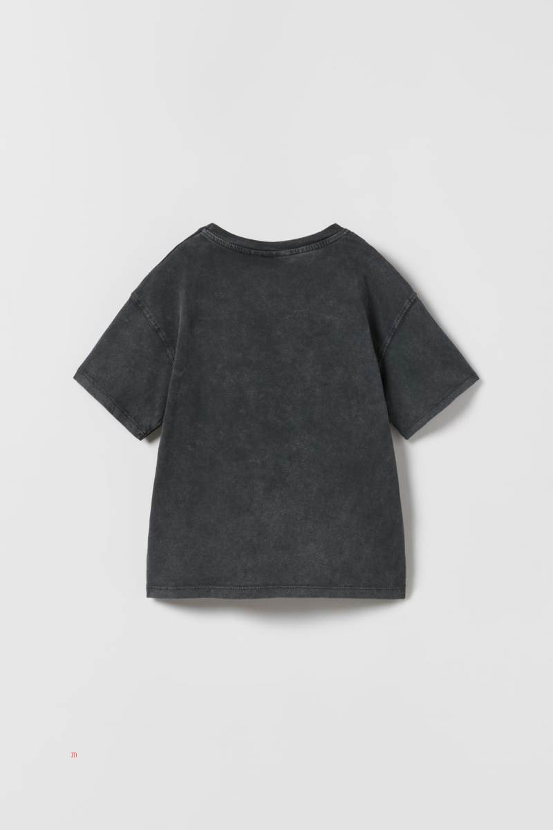 ZARA POKÉMON TM © NINTENDO T-shirt Tjej Mörkgrå | AYWMC-7052